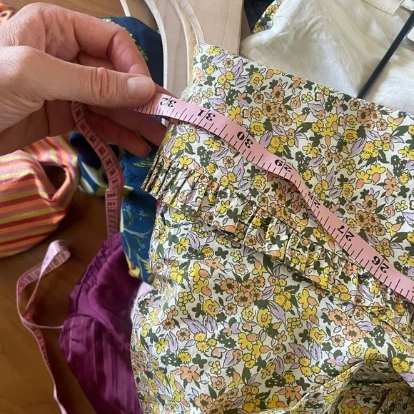 By Anthropologie Short-Sleeve Collared Printed Midi Dress NWT - Picture 12 of 15